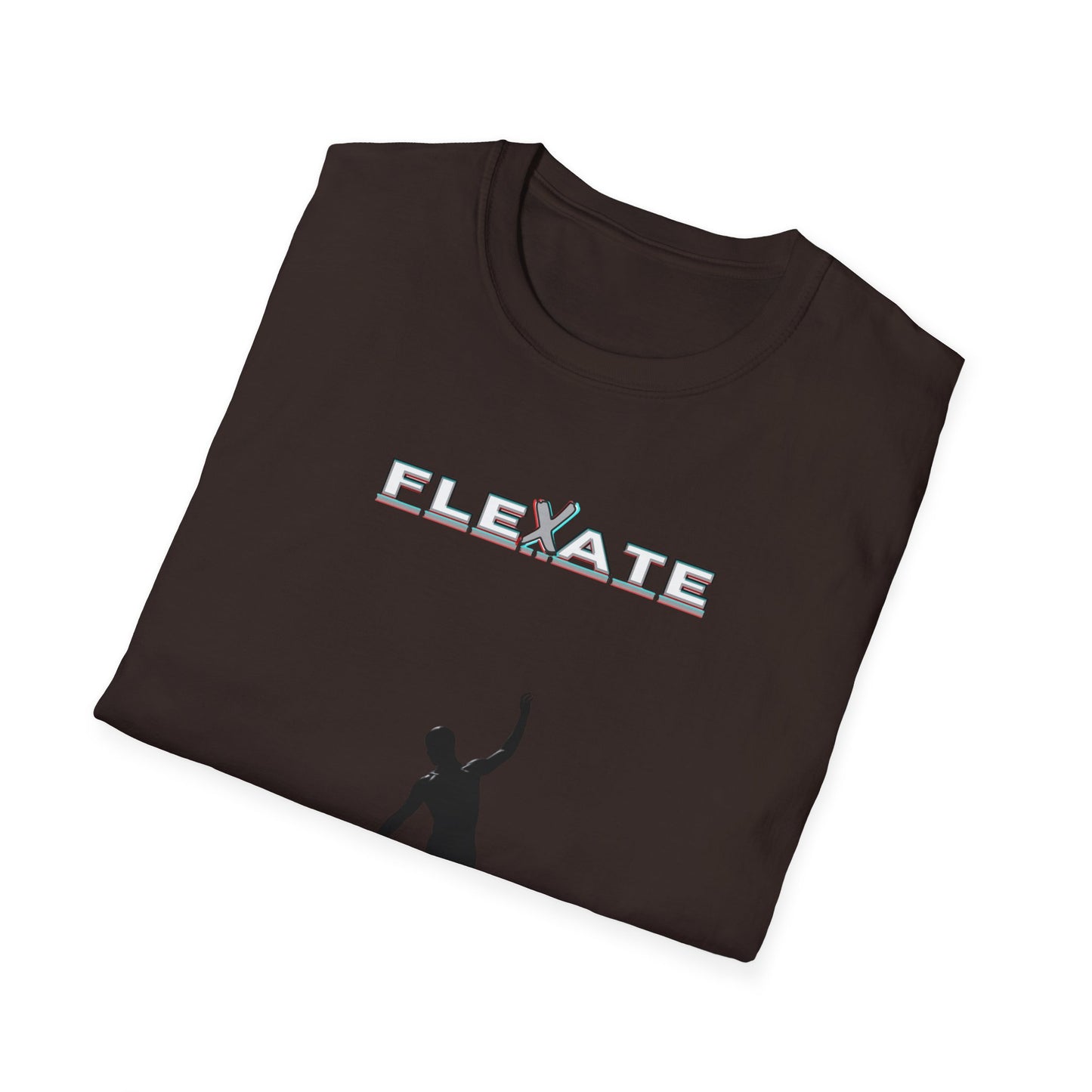 Flexate Elegance T-shirt, Stylish Graphic Tee, Trendy Unisex Shirt, Casual