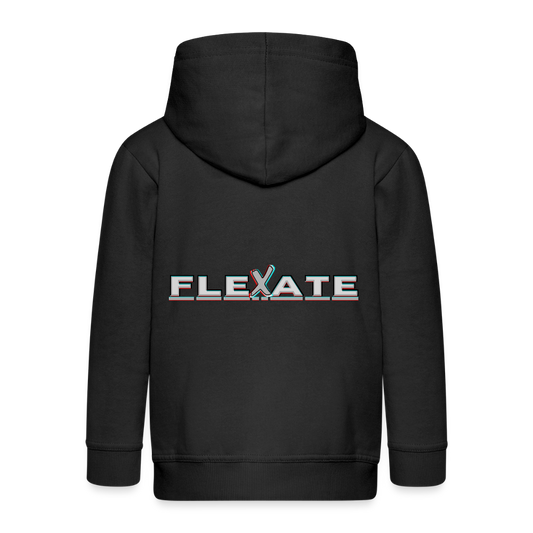 Kids' Premium Zip Hoodie - black